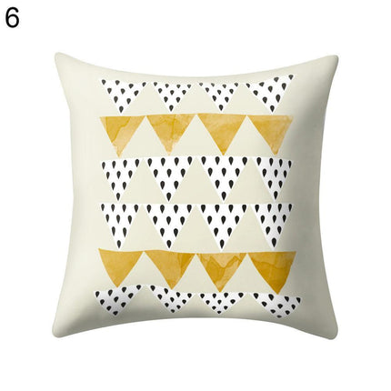 Modern Geometric Accent Pillow Cover for Chic Home Styling