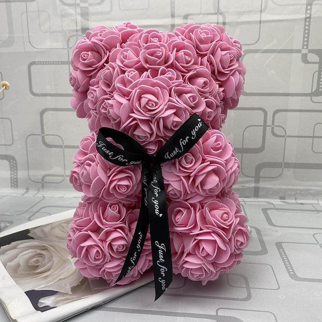 Enduring Blossom Teddy - Leave a Memorable Impact with a Unique Flair
