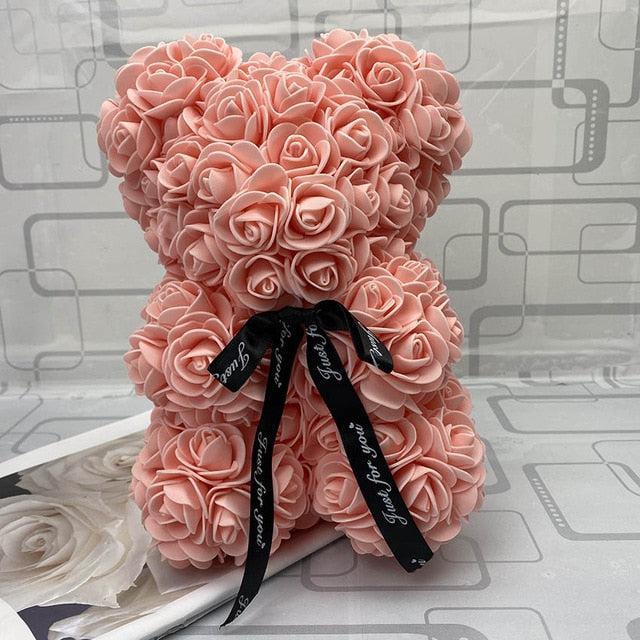Eternal Blossom Bear - Express Your Love with a Special Twist