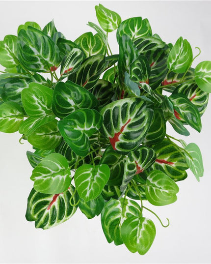 Lively Multicolor Faux Silk Leaf Arrangement - Chic Home Decor Display