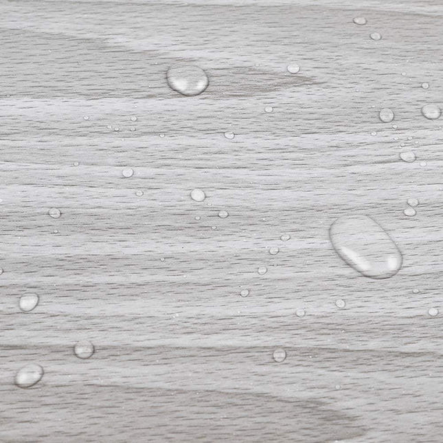 Peel and Stick Waterproof Grey Wood Grain Wallpaper for Effortless Home Makeover