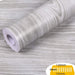 Enhance Your Home Decor with Waterproof Grey Wood Grain Peel and Stick Wallpaper
