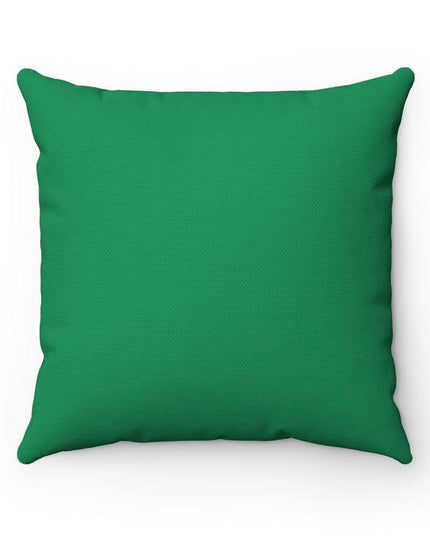 Sophisticated Green Houndstooth Dual-Sided Pillowcase