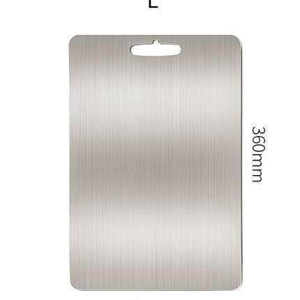 Versatile Eco-Friendly 304 Stainless Steel Culinary Chopping Board