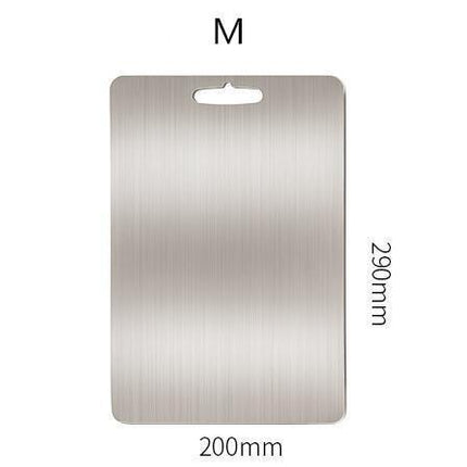 Versatile Eco-Friendly 304 Stainless Steel Culinary Chopping Board