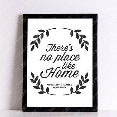 'Love Resides at HOME' Inspirational Canvas Art for a Cozy Home Atmosphere