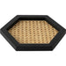 Japanese Style Handwoven Wooden Tray with Rattan Detail - Eco-Friendly Nordic Storage Solution