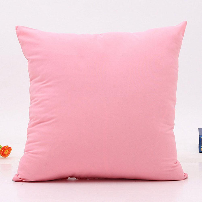 Elegant Solid Color Pillow Cover for Home Decor
