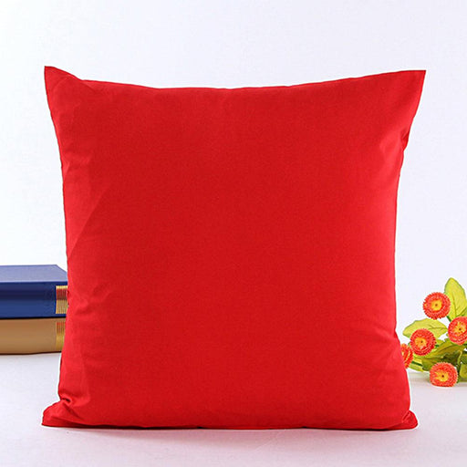 Elegant Peach Skin Solid Color Pillow Cover for Chic Interior Design