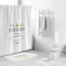Chic Black Beauty | Sleek Shower Curtain with Exclusive Contemporary Design