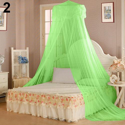 Elegant Round Canopy Mosquito Net - Stylish Bed Protection for a Peaceful Sleep