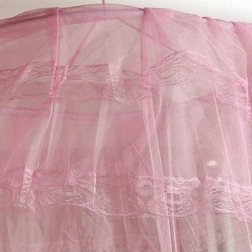 Elegant Round Canopy Mosquito Net - Stylish Bed Protection for a Peaceful Sleep
