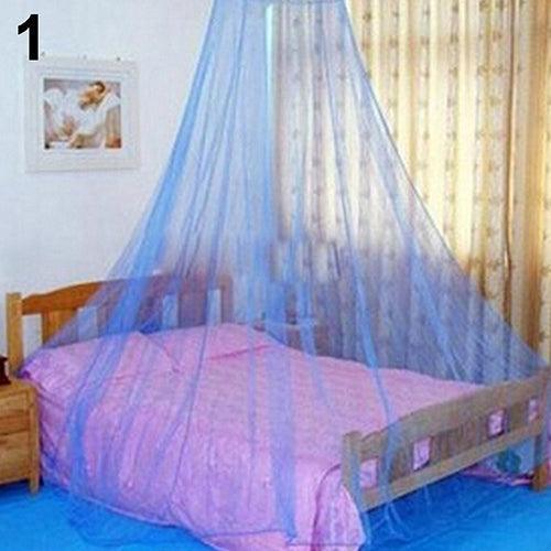 Elegant Round Canopy Mosquito Net - Stylish Bed Protection for a Peaceful Sleep