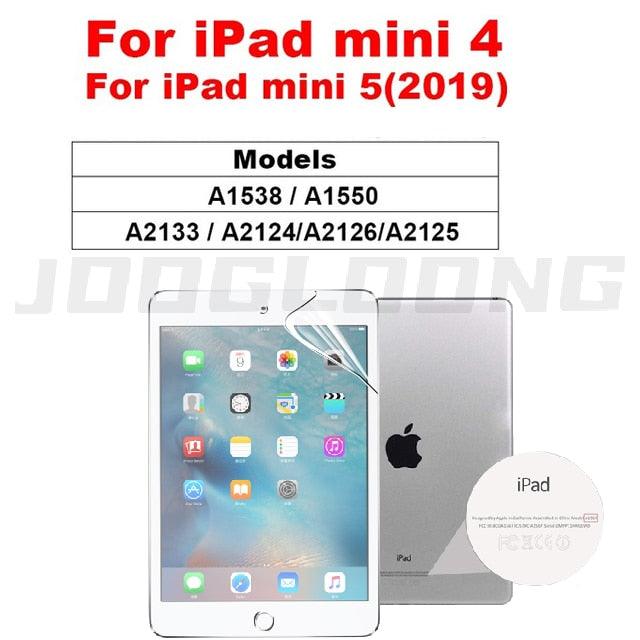 Hydrogel Protective Film for iPad - Anti-Scratch with Face ID Compatibility