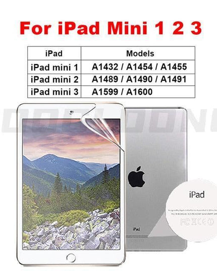 iPad Armor - Advanced Scratch-Resistant Film with Face ID Compatibility