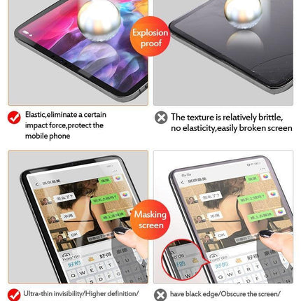 iPad Armor - Advanced Scratch-Resistant Film with Face ID Compatibility