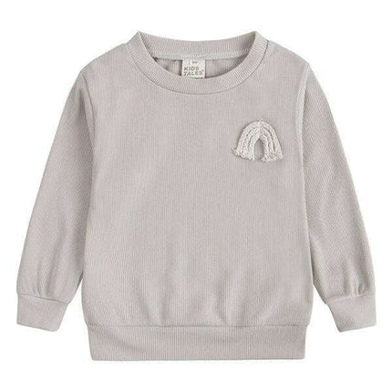 Chic Cotton Long Sleeve Lounge Set for Kids