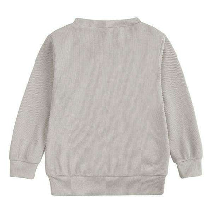 Chic Cotton Long Sleeve Lounge Set for Kids