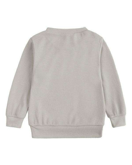 Chic Cotton Long Sleeve Lounge Set for Kids