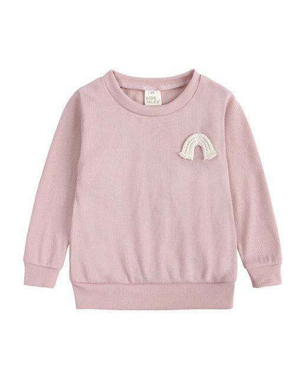 Chic Cotton Long Sleeve Lounge Set for Kids