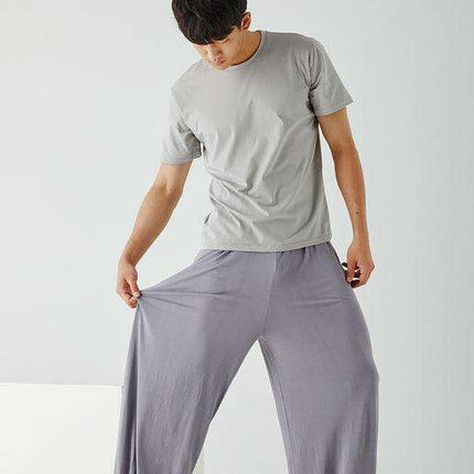 Ultra-Comfort Men's Modal Lounge Pants - Chic & Cozy for Home Leisure