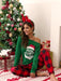 Festive Christmas Tartan Women's Lounge Set for Stylish Holiday Comfort