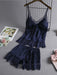 Lacy Charm Camisole and Shorts Ensemble for Ladies