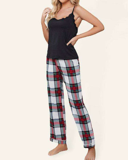 Plaid Sleeveless Top for Effortless Spring-Summer Style by Jakoto