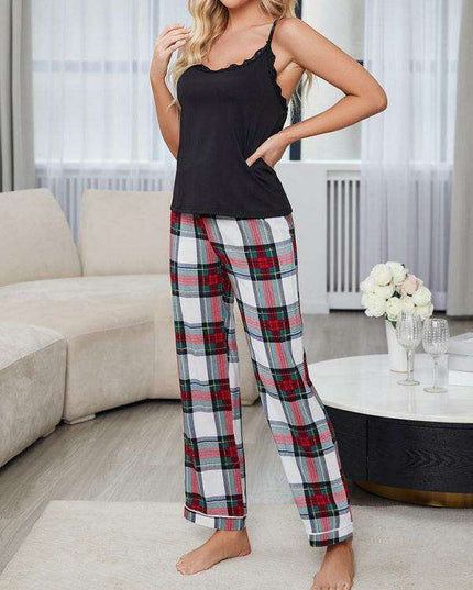 Plaid Sleeveless Top for Effortless Spring-Summer Style by Jakoto