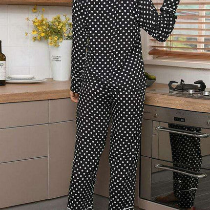 Jakoto's Chic Polka Dot Sleeveless Blouse