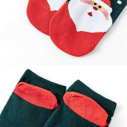 Festive Christmas Cotton Socks Bundle - Pack of 4