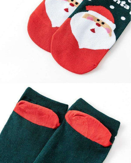 Festive Christmas Cotton Socks Bundle - Pack of 4