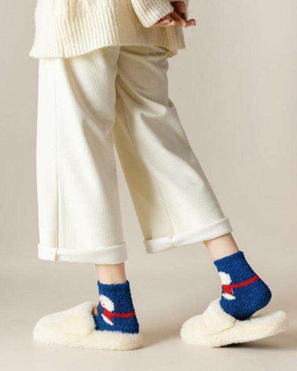 Cozy Festive Holiday Slipper Socks: Ultimate Warmth for Winter