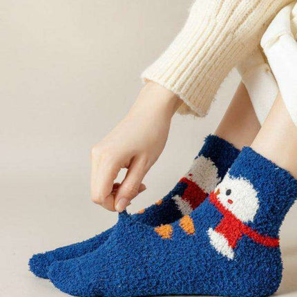 Cozy Festive Holiday Slipper Socks: Ultimate Warmth for Winter