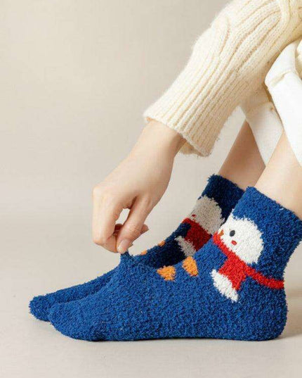 Cozy Festive Holiday Slipper Socks: Ultimate Warmth for Winter