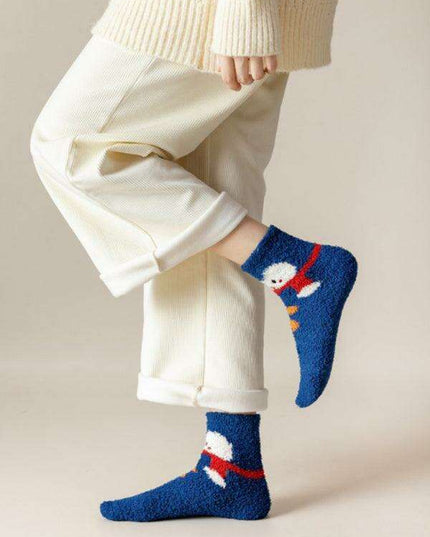 Cozy Festive Holiday Slipper Socks: Ultimate Warmth for Winter