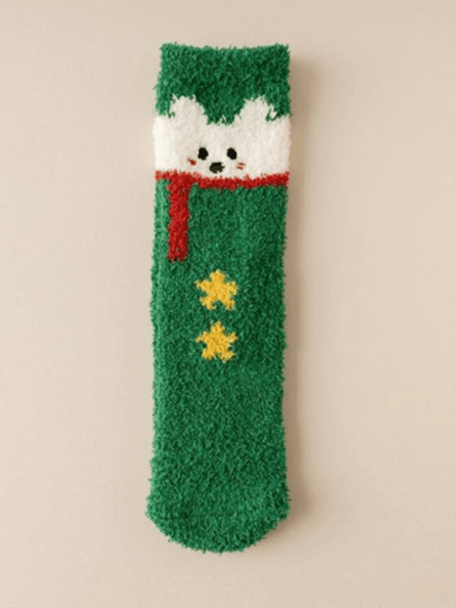 Holiday Cheer Slipper Socks by Jakoto