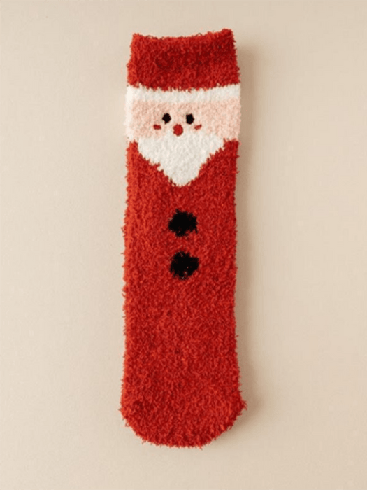 Jakoto Christmas Cozy Sock Slippers: Festive Holiday Footwear