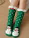 Jakoto Festive Cozy Christmas Cotton Slippers