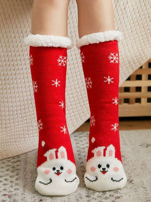 Festive Comfort Cotton Slippers - Ideal for Cozy Christmas Moments