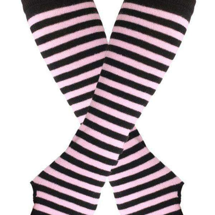 Charming Holiday Floral Fingerless Gloves for Women