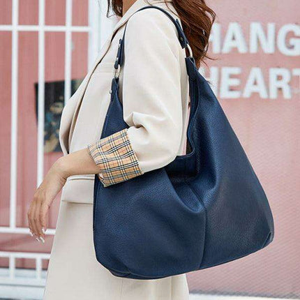 Retro-Inspired Woven PU Leather Tote Bag for Stylish Everyday Use