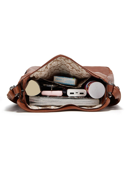 Versatile Woven PU Shoulder Tote: The Ultimate Multi-Functional Bag