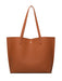 Elegant Tassel Zip Shoulder Tote Bag - Sophisticated Storage Solution with Timeless Flair