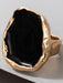 Chic Retro Gold Alloy Ring with Distinctive Design