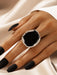 Chic Retro Gold Alloy Ring with Distinctive Design