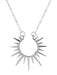 Sunflower Pendant Choker - Vintage Alloy Jewelry for Style Trailblazers