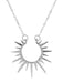 Sunflower Pendant Choker - Vintage Alloy Necklace for Style Trailblazers