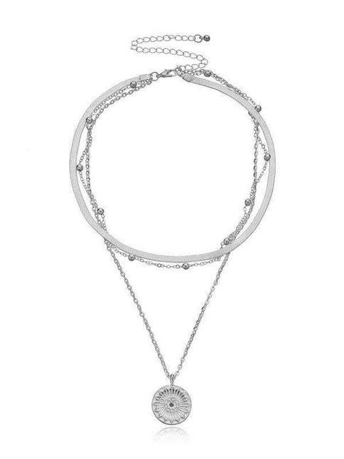 Elegant Multi-layer Beaded Necklace Set for Women's Fashionable Collection