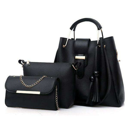 Chic Women's Handbag Set: Effortless Style in Three Versatile Pieces